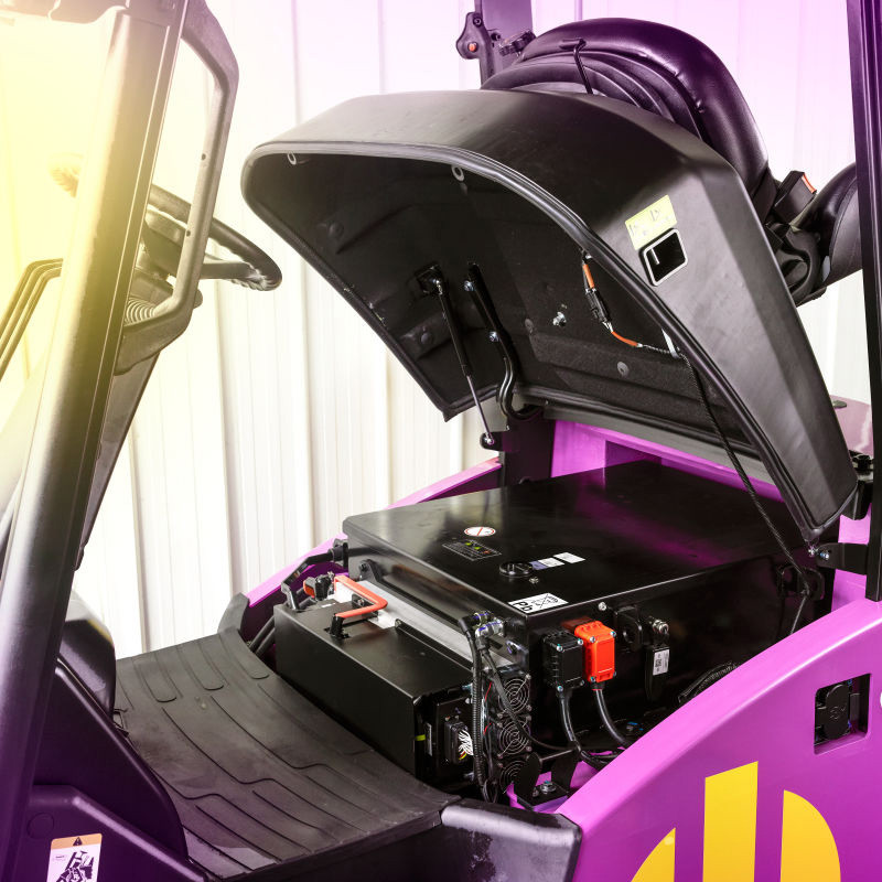 Carretilla elevadora eléctrica – CBH 2.5 | Mástil 4800 mm | AntOn by Jungheinrich